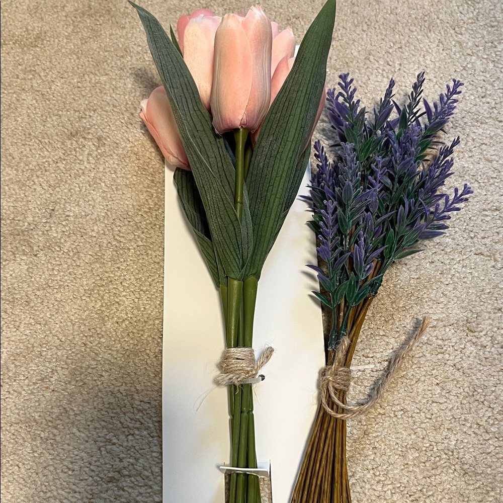 Faux flowers